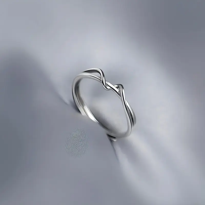 Golden Kite S999 Fine Silver Rings Unisex-2