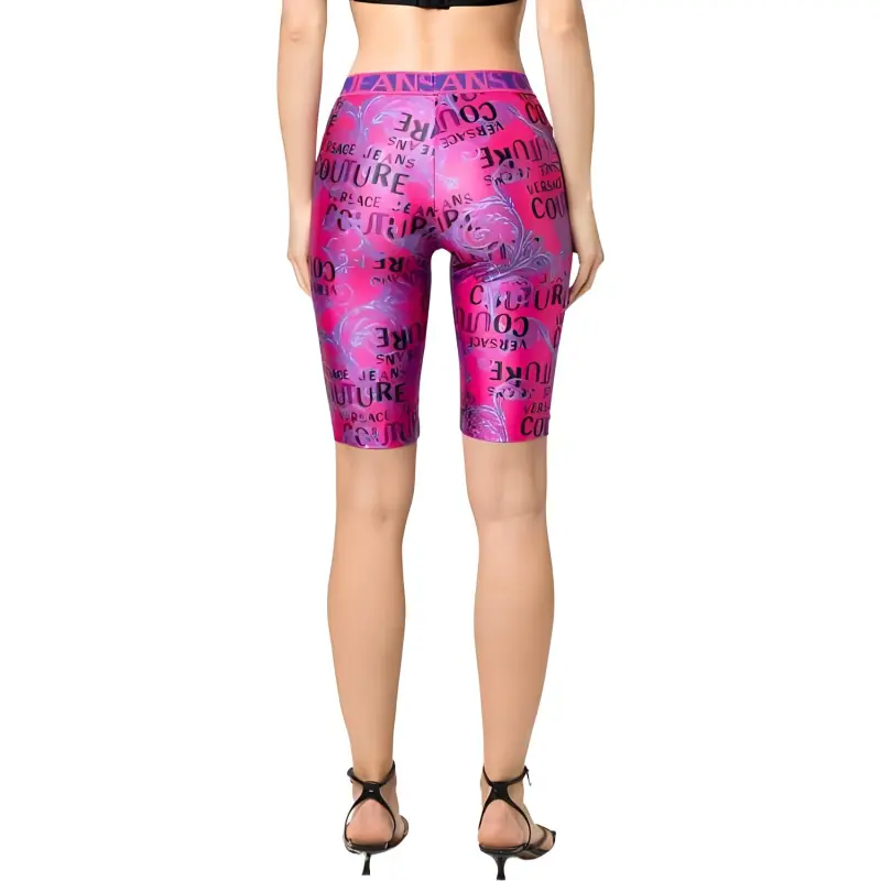 VERSACE JEANS COUTURE SS23 Casual Shorts Women's Fuchsia-3