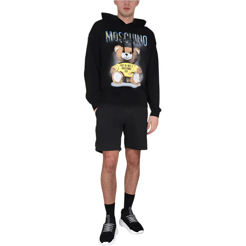 MOSCHINO Sweatshirts Men Black-2