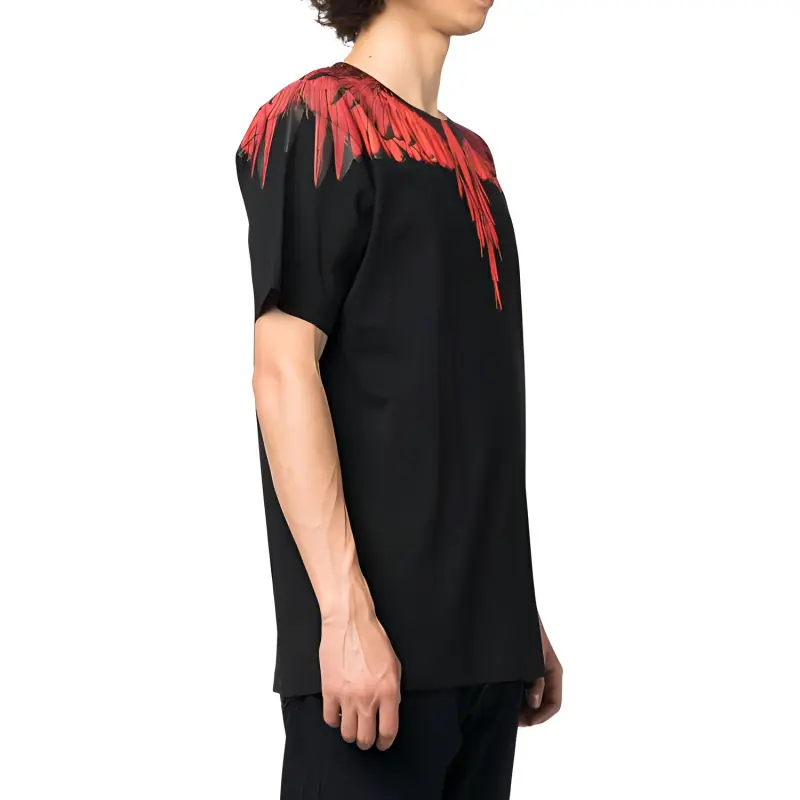 MARCELO BURLON COUNTY OF MILAN Icon Wings Organic Cotton T-shirt-3