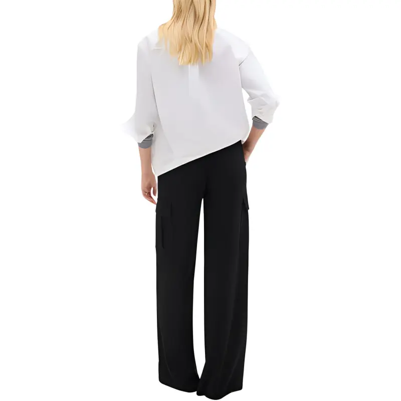 THEORY Cargo Pants Women's Black-3