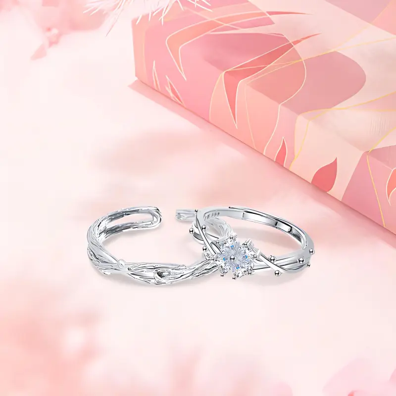 ROGA S999 Fine Silver Rings Unisex-3