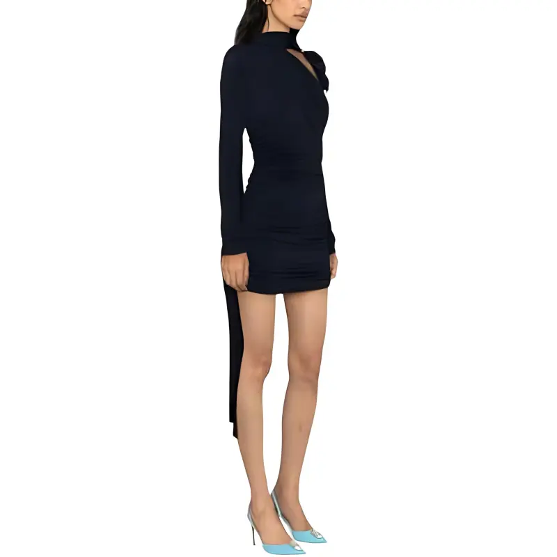 MAGDA BUTRYM Long-Sleeved Dresses Women's Marine Blue-2