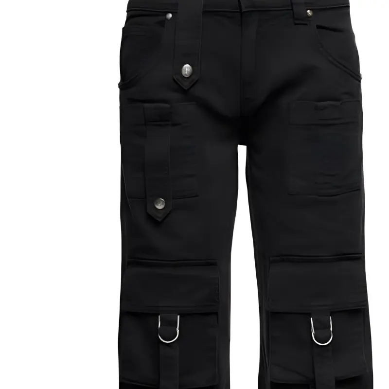 Blumarine Denim Cargo Trousers-4