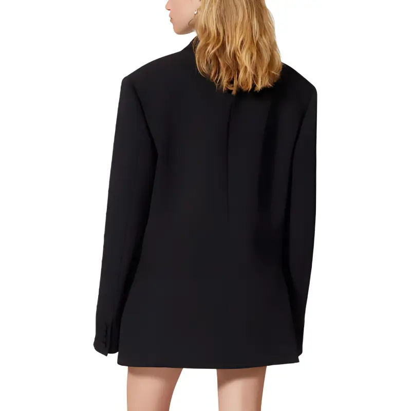 Valentino Business Suit Coat Women's Black-2