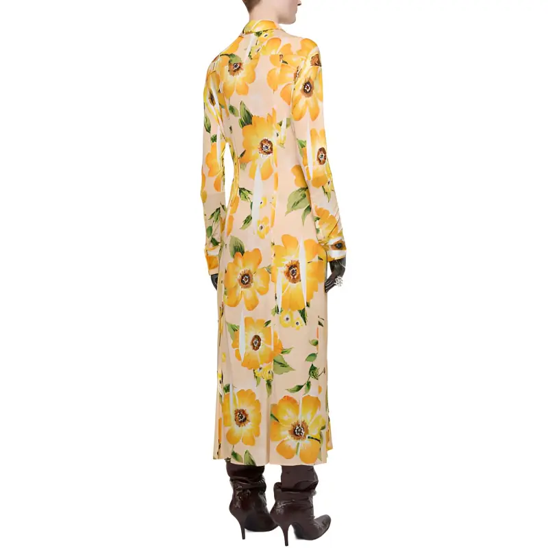 Acne Studios Floral print Midi Dress-2
