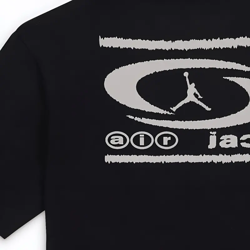 Jordan x TRAVIS SCOTT SS24 T-Shirt Asia Version Unisex Black-3