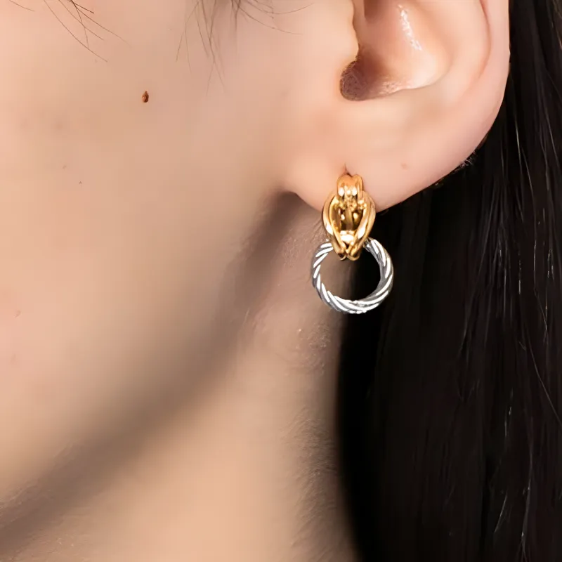 CHARRIOL Celtic Knot Earrings-2