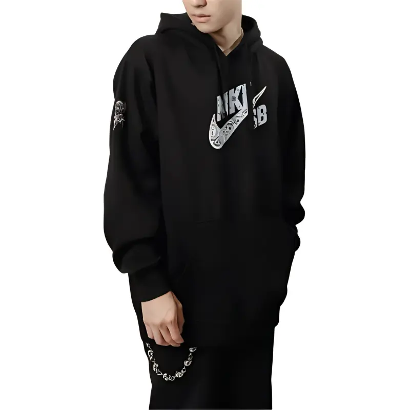 Travis Scott x Nike Sweatshirt Men's Black-2
