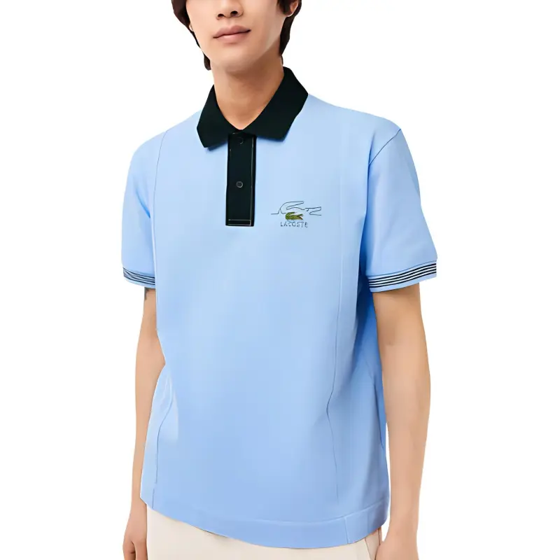 LACOSTE Polo Shirts Men Blue-1