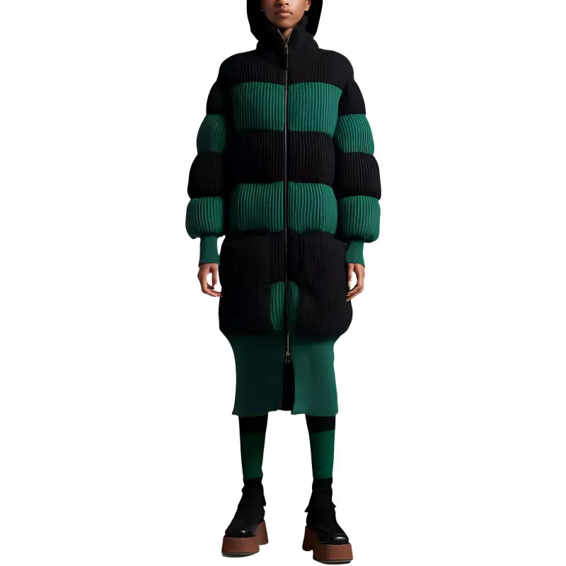MONCLER GENIUS Down Jacket Women's Green-1