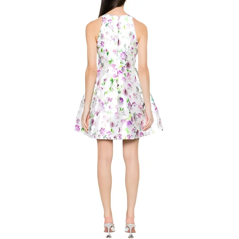 PHILOSOPHY DI LORENZO SERAFINI PHILOSOPHY DI LORENZO SERAFINI Floral Printed Sleeveless Dress-2