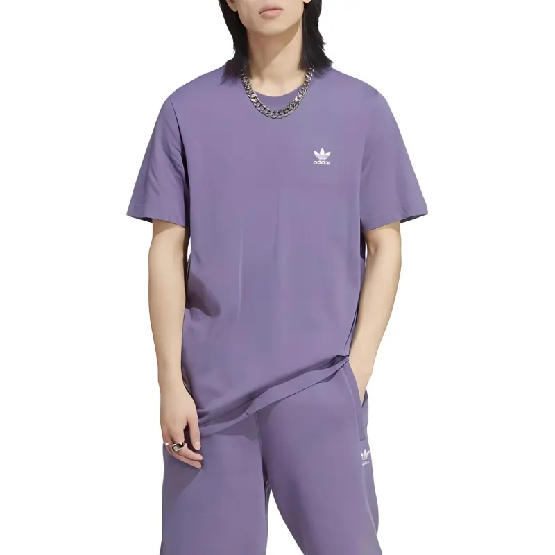Adidas Originals T Shirts Men Technology Purple-1