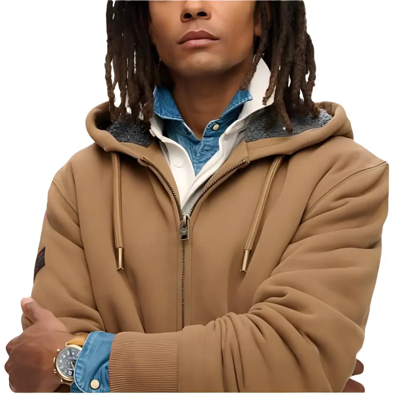 SUPERDRY Sweatshirt Men's Caramel Brown-4