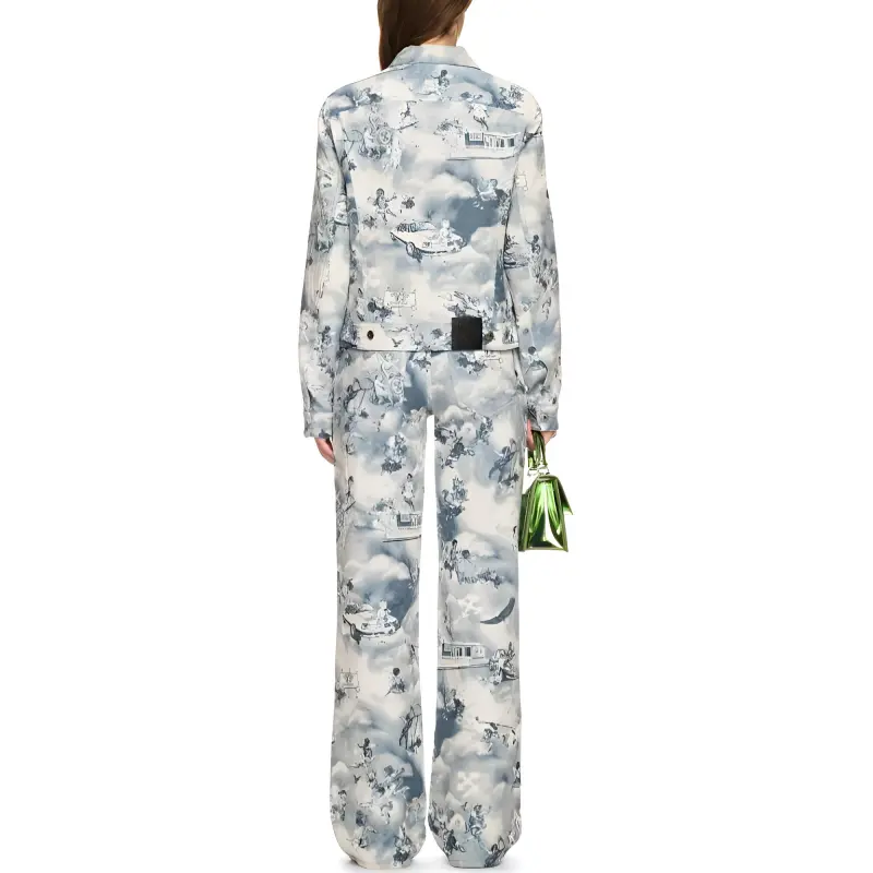 OFF WHITE Fresco Tapestry Jacket-2