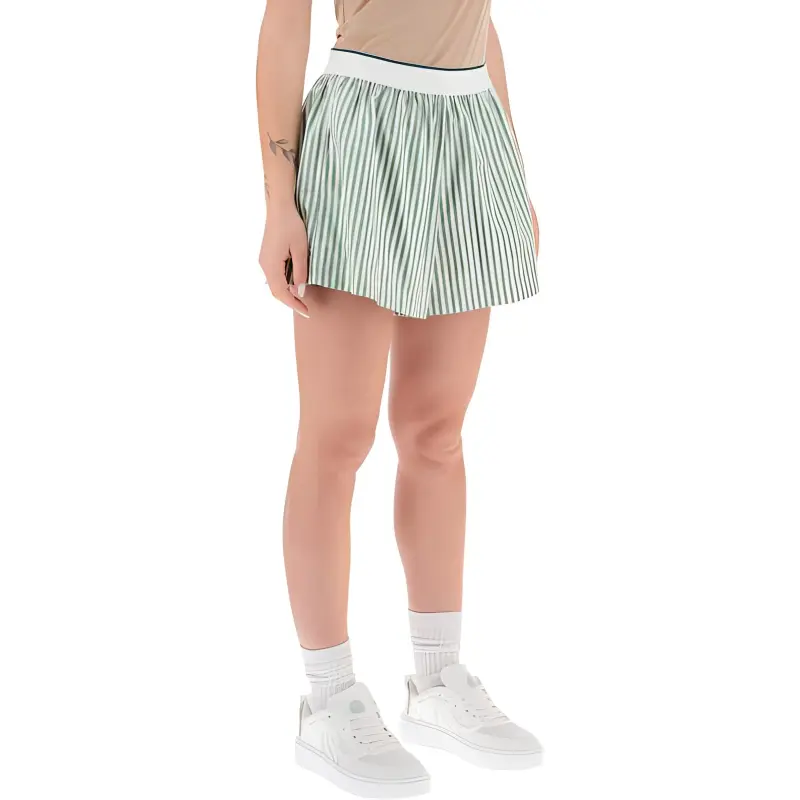 LACOSTE Casual Shorts Women's Green-1