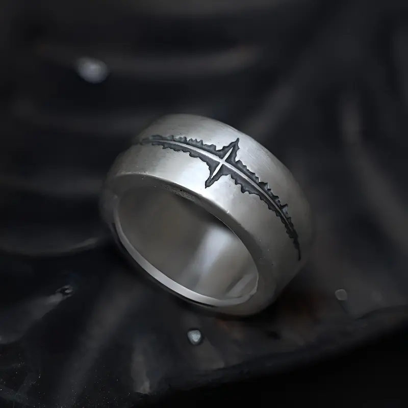 Silver Art 999 Fine Silver Rings Unisex-4