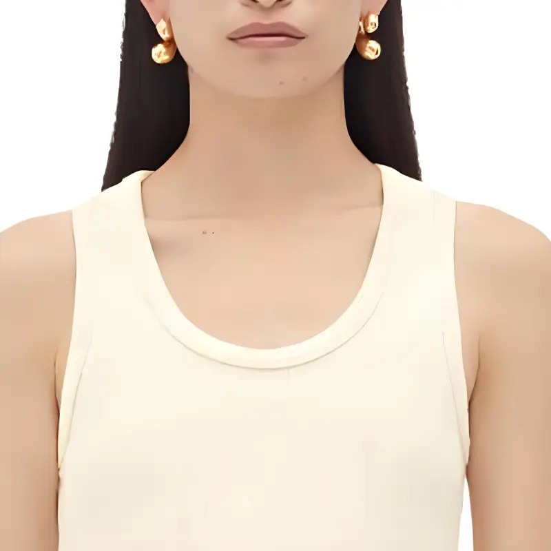 Bottega Veneta SS24 Tank Top Women's Soap Color-3