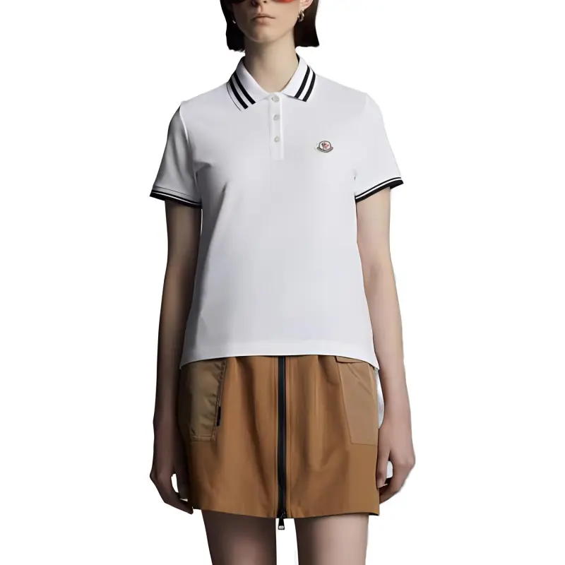 Moncler Logo Patch Polo Shirt-1