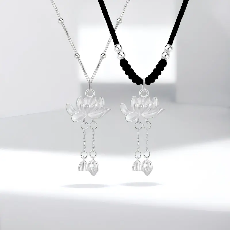 JUICY GRAPE Sterling Silver Necklaces Women's-12