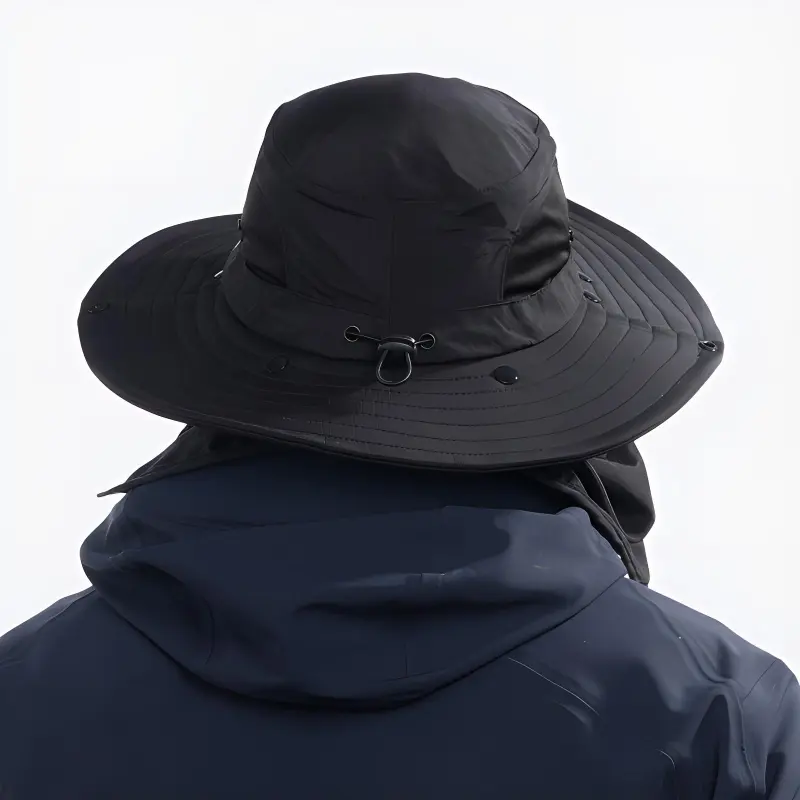 SuperFire Polyamide Bucket Hats Unisex Black-1