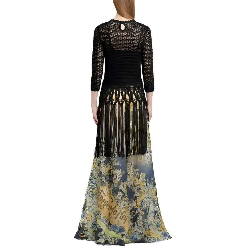 Zimmermann Long Sleeved Dresses Women's Black-2