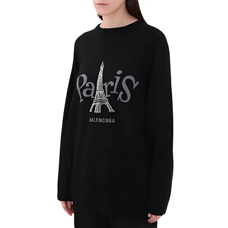 Balenciaga Sweater Women's Black-1