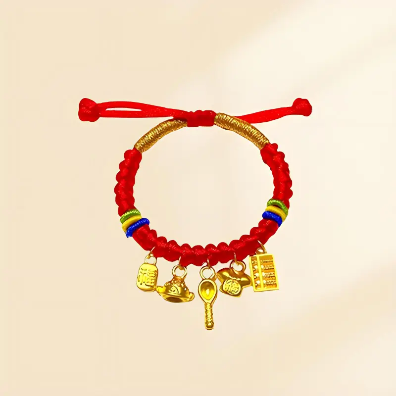 Zheng Tai Fook Gold Bracelet Kids-4