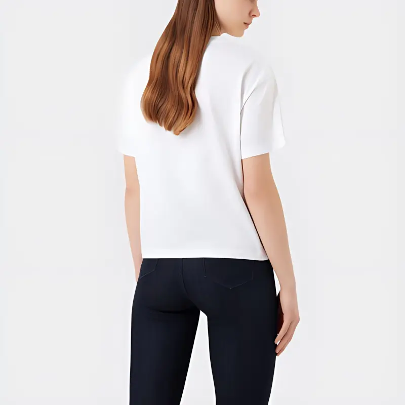 EMPORIO ARMANI Crop Tops Women's White-1