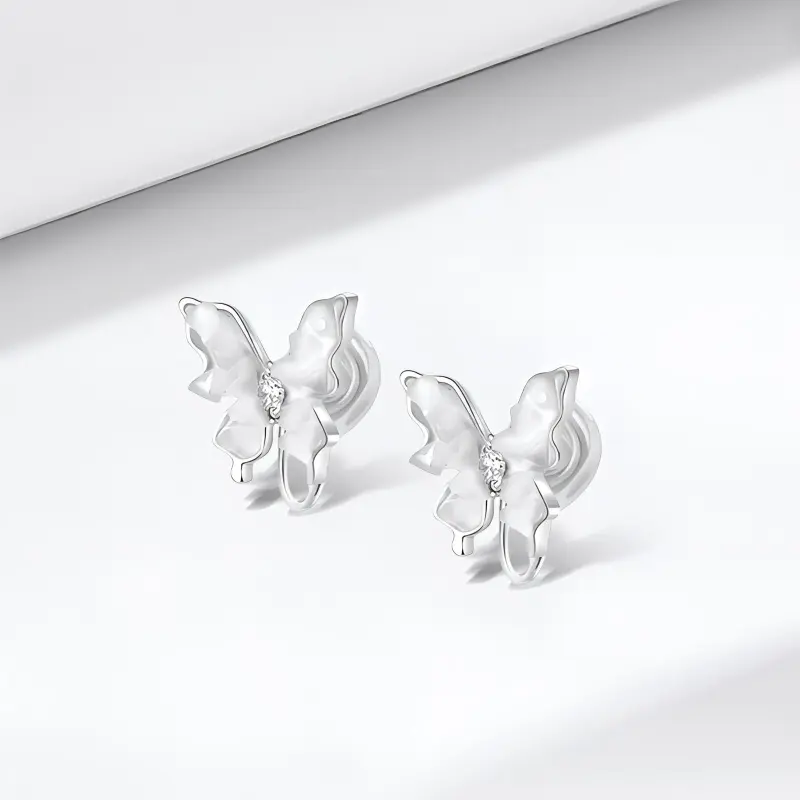 Inkopper Alloy Clip On Earrings Women's-4