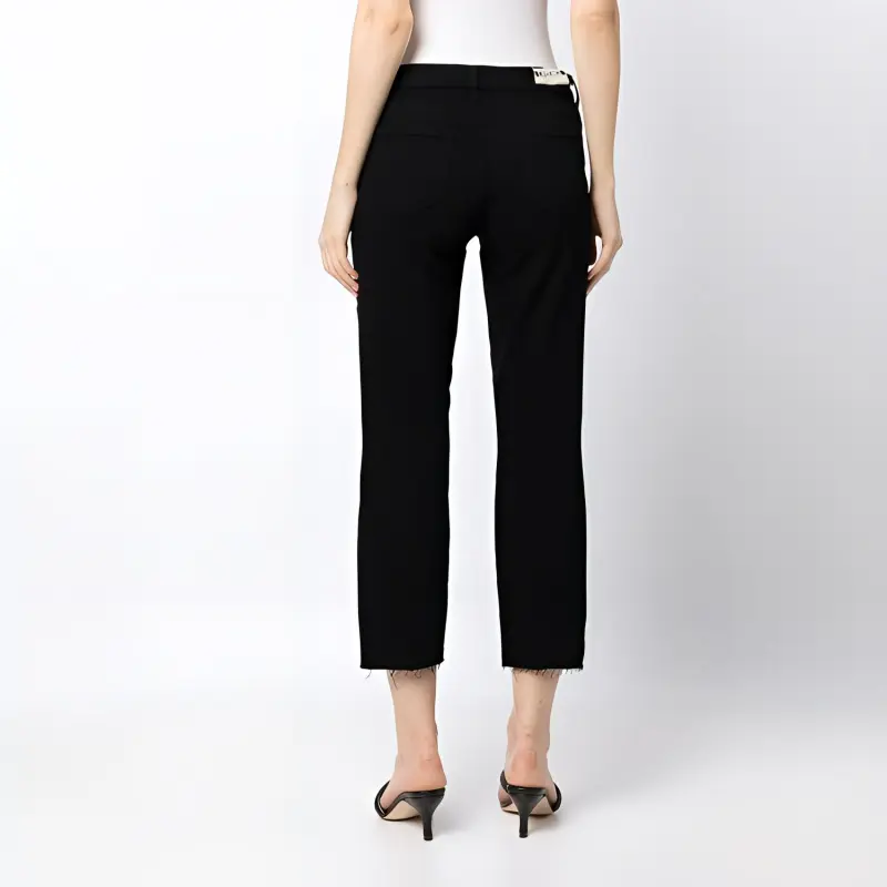 L'AGENCE High rise Sada Cropped Jeans-2