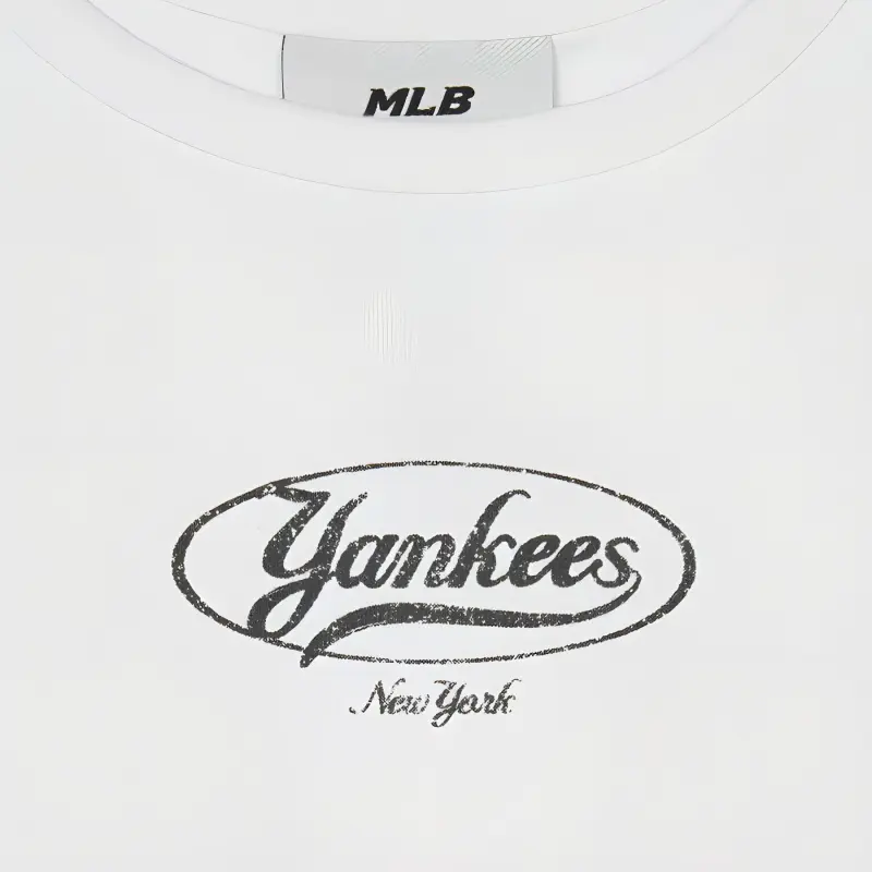 MLB New York Yankees Tank Top Women's Ivory-4