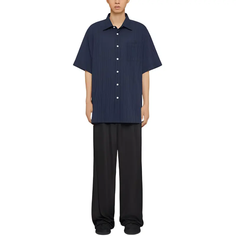 Givenchy Striped Short Sleeved Shirt-2