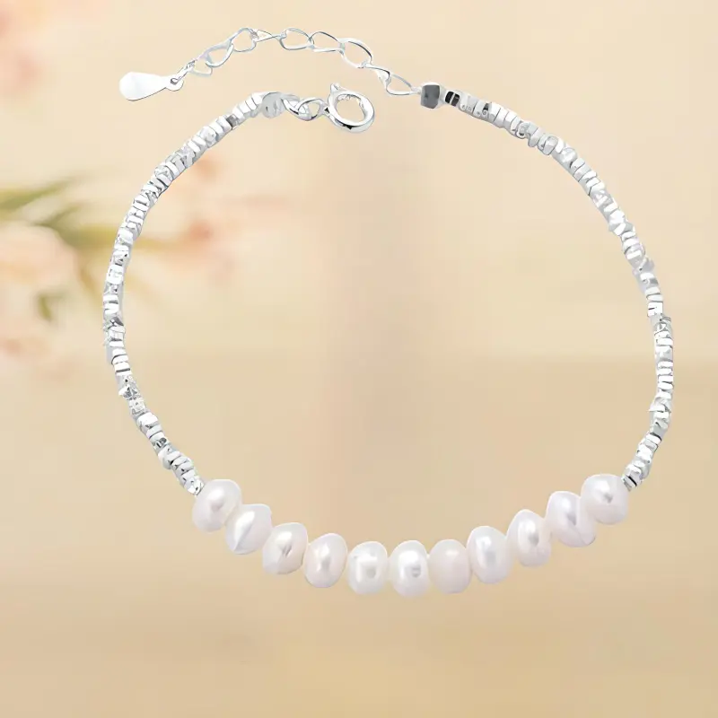 ALLOVE Freshwater Pearl Bracelets Women's-1