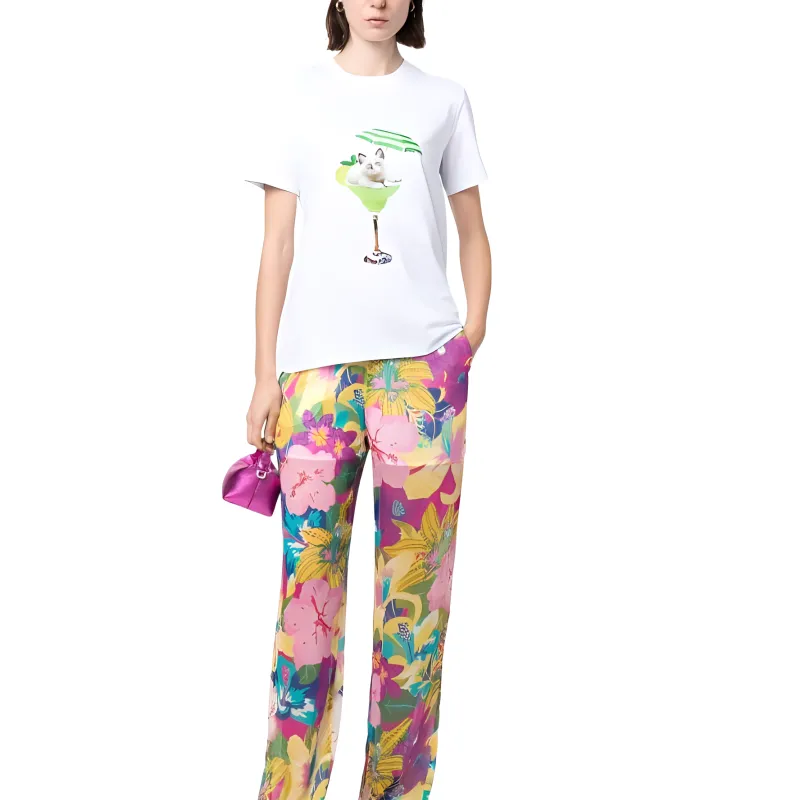 MSGM T Shirts Women's White-1