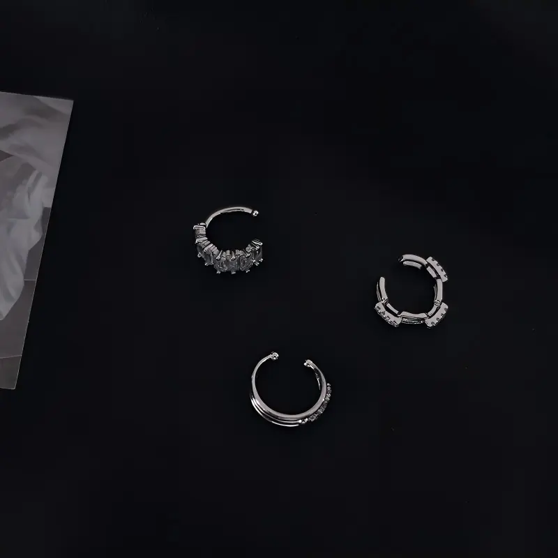 DAN DREAM Alloy Clip On Earrings Women's-3