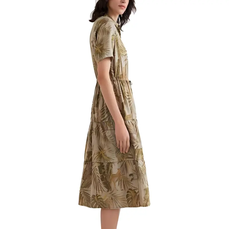 Desigual Short Sleeved Dress Women's Multicolor-2