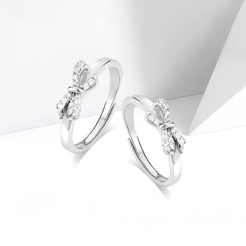 MISS TOOYA S925 Silver Rings Unisex-6
