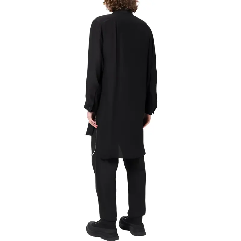 Yohji Yamamoto Graphic print Cotton Shirt-2