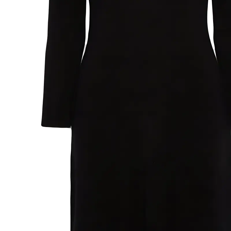 TWINSET MILANO SS24 Long-Sleeved Dresses Women's Black-4