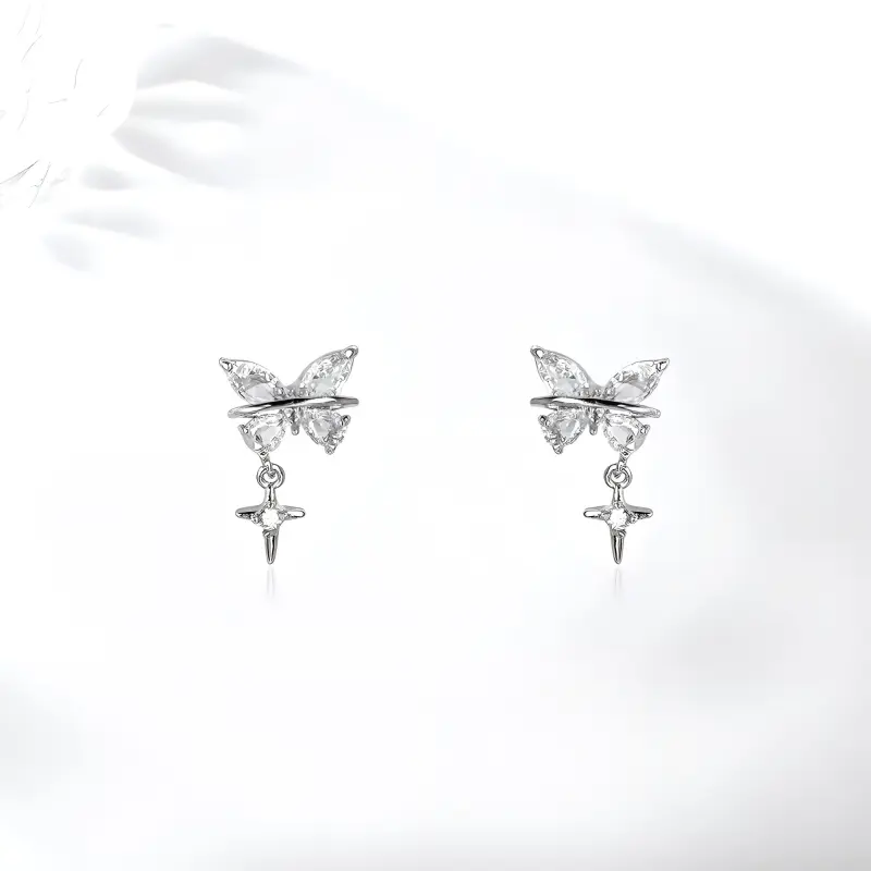 Shiban Alloy Clip On Earrings Unisex-2