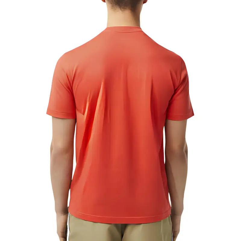 LACOSTE Sport Breathable T Shirt T Shirt Men's Watermelon Red-3