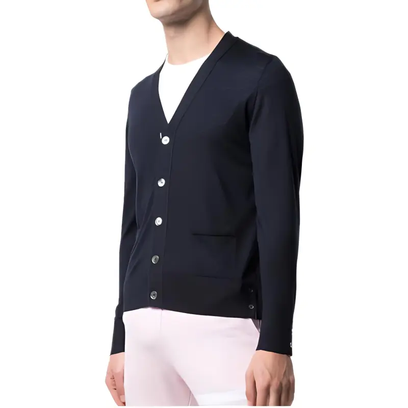 THOM BROWNE· Sweater Men's Dark Blue-3