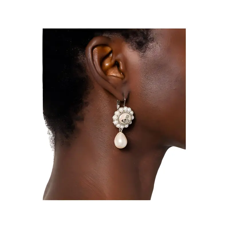 Vivienne Westwood Pearl embellished Earrings-3