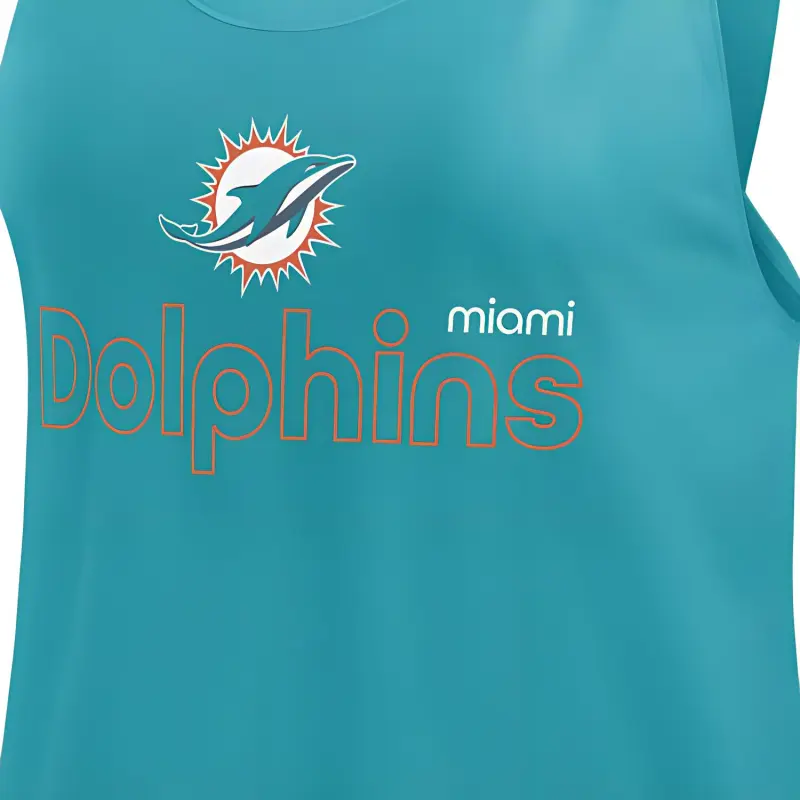 Nike Miami Dolphins Women's Nike Dri FIT Nfl Tank Top-2