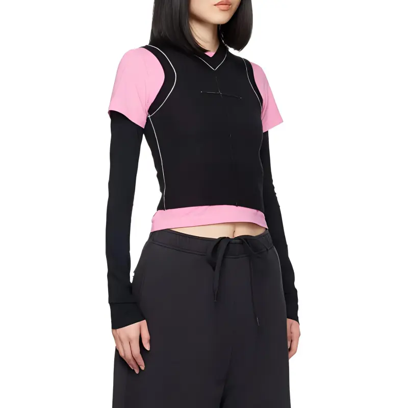 MM6 Maison Margiela Tank Tops Women's Black-2