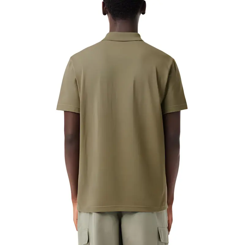 LACOSTE Polo Shirt Men's Khaki Green-2