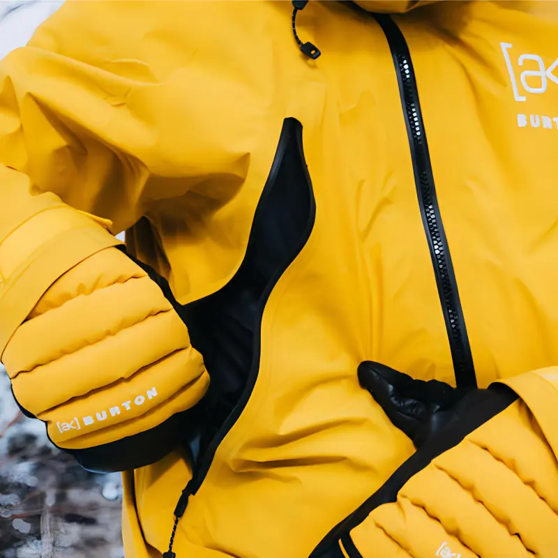 BURTON AK Ski Tops Unisex Yellow-4