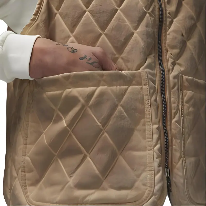 JORDAN Vests Men Khaki-4