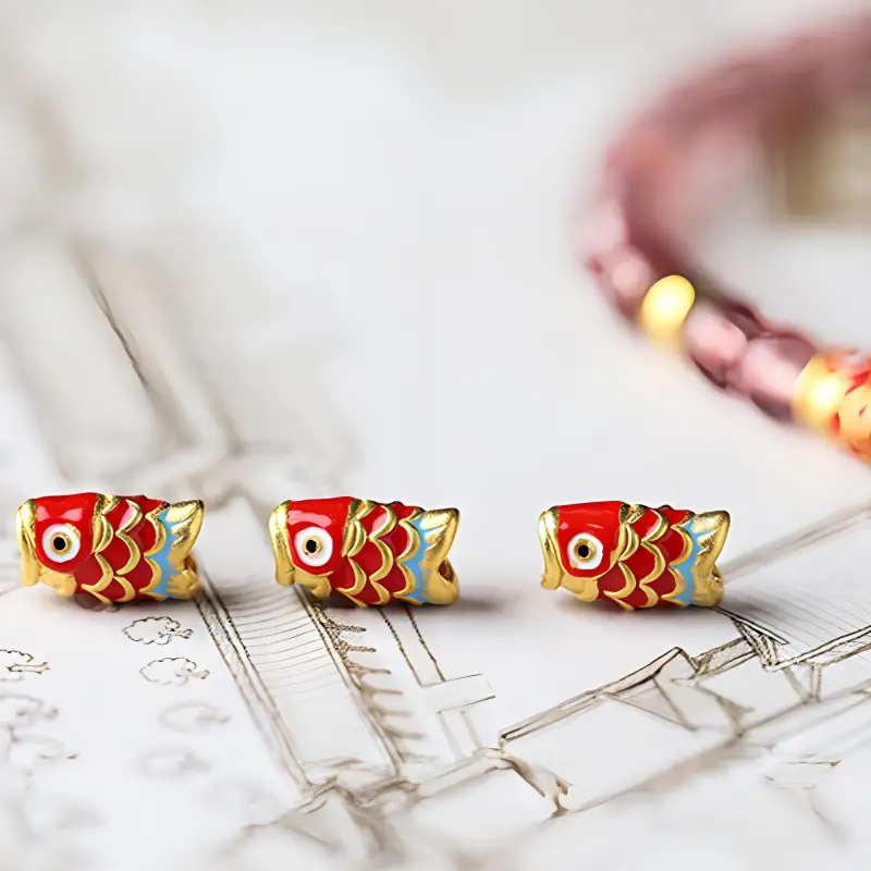 WEST ISLAND Reconstructed Cinnabar Bracelets Women's-3